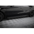 Maxton Design "Street Pro" difuzory pod boční prahy s křidélky pro Mercedes třída A W177 Facelift A35 AMG, plast ABS bez povrchové úpravy, Hatchback/Sedan
