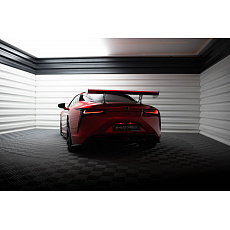 Maxton Design zadní křídlo s úzce rozkročenými držáky a LED světlem pro Lexus LC, pravý karbon