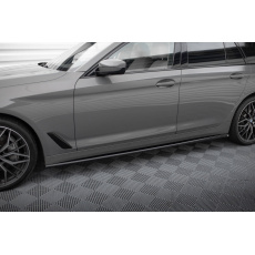 Maxton Design difuzory pod boční prahy pro BMW řada 5 G30 FL, G31 FL, černý lesklý plast ABS Maxton Design difuzory pod boční prahy pro BMW řada 5 G30 FL, G31 FL, černý lesklý plast ABS