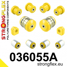 036055A: Strongflex Sada silentbloků předního zavěšení varianta SPORT