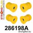 286198A: Strongflex Sada silentbloků zadního nosníku varianta SPORT