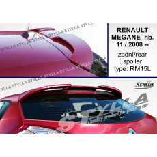 Stylla spoiler zadních dveří Renault Megane III htb (2008 - 2016)