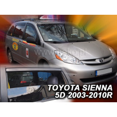 HEKO ofuky oken Toyota Sienna II 5dv (2003-2010) přední + zadní