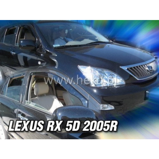 HEKO ofuky oken Lexus RX II XU30 5D (2003-2008) přední + zadní
