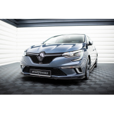 Maxton Design spoiler pod přední nárazník pro Renault Megane Mk4, černý lesklý plast ABS Maxton Design spoiler pod přední nárazník pro Renault Megane Mk4, černý lesklý plast ABS