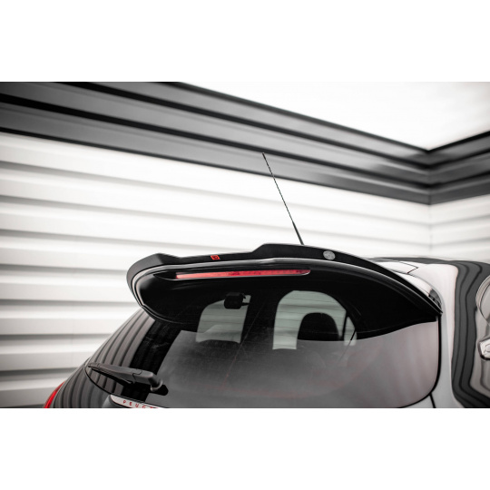 Maxton Design prodloužení spoileru pro Peugeot 208 Mk1 GTI, černý lesklý plast ABS