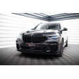 Maxton Design spoiler pod přední nárazník pro BMW X5 G05, černý lesklý plast ABS, M-pack
