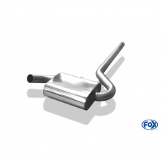 Fox Sportauspuff přední díl s tlumičem pro Volkswagen Corrado G60 s motorem 1.8