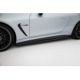 Maxton Design difuzory pod boční prahy pro Mercedes AMG GT C192 /63, černý lesklý plast ABS