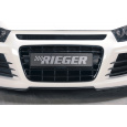 Rieger maska chladiče lesklá černá pro Volkswagen Scirocco 3 13 2-dvéř. před faceliftem, plast ABS lakovaný do černé lesklé barvy