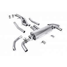 Milltek Sport výfukový systém Front Pipe Back pro Audi SQ8 4.0 V8 Bi-Turbo (benzin s OPF / GPF) 2020-2024, využívá originálních koncovek
