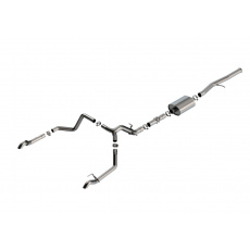 Borla Cat-Back výfukový systém "ATAK" pro GMC Sierra 1500 AT4X, 6,2L V8, automat, 4WD, CC s SB (5'9'') 147,4'' WB, r.v. 2022-2023