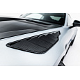 Maxton Design výdechy kapoty pro Mercedes AMG GT C192 /55, C192 /63, pravý karbon