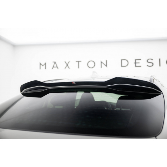 Maxton Design prodloužení spoileru ver.2 pro BMW X4 G02 Facelift, černý lesklý plast ABS