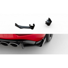 Maxton Design "Racing durability" difuzory pod zad. nárazník s křidélky pro Volkswagen Golf R Mk7 Facelift, plast ABS bez povrchové úpravy, s červenou linkou Maxton Design "Racing durability" difuzory pod zad. nárazník s křidélky pro Volkswagen Golf R Mk7 Facelift, plast ABS bez povrchové úpravy, s červenou linkou