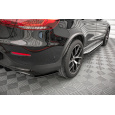 Maxton Design boční difuzory pod zadní nárazník pro Mercedes GLC Coupe/C253 Facelift /AMG- Line, černý lesklý plast ABS