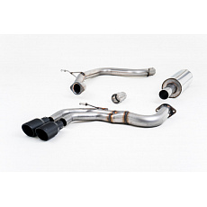 Milltek Sport homologovaný výfuk cat-back s rezonátorem (tišší) pro Audi A3 2.0 TDI 184PS MQB 2WD (3-dvéř./Sportback) 2013-2020, typ koncovek: GT-80 černá Milltek Sport homologovaný výfuk cat-back s rezonátorem (tišší) pro Audi A3 2.0 TDI 184PS MQB 2WD (3-dvéř./Sportback) 2013-2020, typ koncovek: GT-80 černá