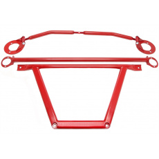 TA Technix rozpěrná tyč BMW řada 3 E36 6válec benzin přední + zadní (kompletní kit), červená