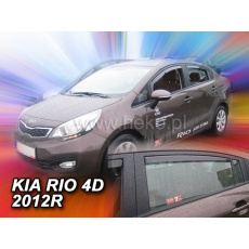 HEKO ofuky oken Kia Rio 4dv sedan (2011-2017) přední + zadní