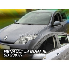 HEKO ofuky oken Renault Laguna III 5dv (2007-2015) přední + zadní