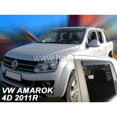 HEKO ofuky oken Volkswagen Amarok 4dv (od 2009) přední + zadní