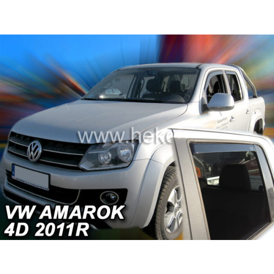 HEKO ofuky oken Volkswagen Amarok 4dv (od 2009) přední + zadní