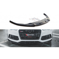 Maxton Design spoiler pod přední nárazník ver.3 pro Audi RS6 C7, Carbon-Look Maxton Design spoiler pod přední nárazník ver.3 pro Audi RS6 C7, Carbon-Look