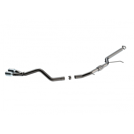 Borla Cat-Back výfukový systém "S-Type" pro Ford Maverick Tremor 2.0L, automat, 4WD, CC s SB (4' 6") 121.1" rozvor, r.v. 2023-2024, typ koncovek: chromové