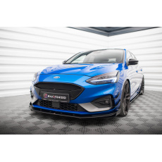 Maxton Design "Racing durability" spoiler pod přední nárazník s rohovými splittery pro Ford Focus, Focus ST Mk4, plast ABS bez povrchové úpravy Maxton Design "Racing durability" spoiler pod přední nárazník s rohovými splittery pro Ford Focus, Focus ST Mk4, plast ABS bez povrchové úpravy