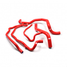 Samco Sport 3-dílná sada silikonových hadic pro vedení chladicí kapaliny pro Renault Clio 3 2001 - on 1.6/1.2l 16v, barva: modrá