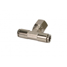 VIAIR fitinka redukční T-kus, rozměr: závit 1/4" (samice) / 2x hadička 1/4" VIAIR fitinka redukční T-kus, rozměr: závit 1/4" (samice) / 2x hadička 1/4"