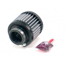 K&N univerzální odvětrávací filtr s vnějším průměrem 76 mm a výškou 64 mm, průměr vstupu 35 mm, délka vstupní příruby 16 mm, materiál Bavlněná gáza, vrchlík gumový vrchlík K&N univerzální odvětrávací filtr s vnějším průměrem 76 mm a výškou 64 mm, průměr vstupu 35 mm, délka vstupní příruby 16 mm, materiál Bavlněná gáza, vrchlík gumový vrchlík