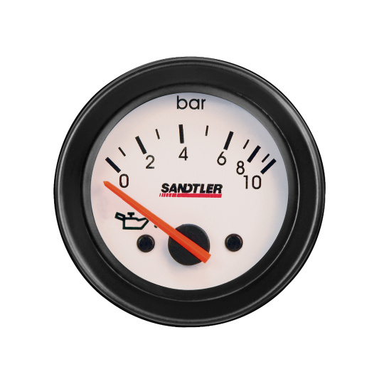 Sandtler série Racing přídavný ukazatel - tlak oleje