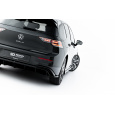Maxton Design boční difuzory pod zadní nárazník pro Volkswagen Golf Mk8, černý lesklý plast ABS