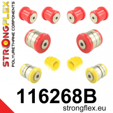 116268B: Strongflex Sada silentbloků předního zavěšení 116268B: Strongflex Sada silentbloků předního zavěšení
