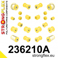 236210A: Strongflex Kompletní sada silentbloků pro zavěšení varianta SPORT 236210A: Strongflex Kompletní sada silentbloků pro zavěšení varianta SPORT