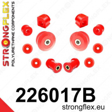 Strongflex sportovní silentbloky Seat Ibiza 93-02, sada pro přední nápravu