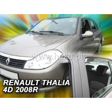 HEKO ofuky oken Renault Thalia 4dv (2008-2013) přední + zadní