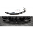 Maxton Design spoiler pod přední nárazník pro BMW řada 4 G22/M-Pack, černý lesklý plast ABS