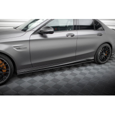 Maxton Design difuzory pod boční prahy pro Mercedes třída C W205 Facelift/63 AMG/Sedan/Estate, černý lesklý plast ABS Maxton Design difuzory pod boční prahy pro Mercedes třída C W205 Facelift/63 AMG/Sedan/Estate, černý lesklý plast ABS