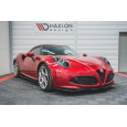 Maxton Design spoiler pod přední nárazník pro Alfa Romeo 4C, černý lesklý plast ABS
