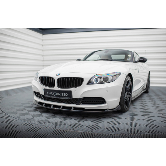 Maxton Design spoiler pod přední nárazník pro BMW Z4 E89, černý lesklý plast ABS