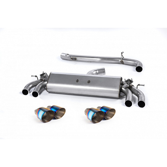 Milltek Sport výfukový systém cat-back GPF Back - bez rezonátoru (hlasitější) pro Audi S3 2.0 TFSI quattro 3-dvéř. 8V.2 (s GPF) 2019-2020, typ koncovek: modrý titan Milltek Sport výfukový systém cat-back GPF Back - bez rezonátoru (hlasitější) pro Audi S3 2.0 TFSI quattro 3-dvéř. 8V.2 (s GPF) 2019-2020, typ koncovek: modrý titan