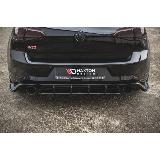 Maxton Design "Racing durability" zadní difuzor pro Volkswagen Golf GTI TCR Mk7 Facelift, plast ABS bez povrchové úpravy Maxton Design "Racing durability" zadní difuzor pro Volkswagen Golf GTI TCR Mk7 Facelift, plast ABS bez povrchové úpravy