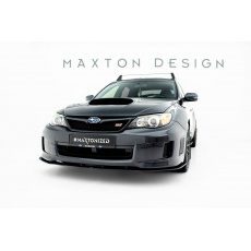 Maxton Design "Street Pro" spoiler pod přední nárazník pro Subaru Impreza WRX STi Mk3 Facelift, plast ABS bez povrchové úpravy, s černou a červenou linkou Maxton Design "Street Pro" spoiler pod přední nárazník pro Subaru Impreza WRX STi Mk3 Facelift, plast ABS bez povrchové úpravy, s černou a červenou linkou