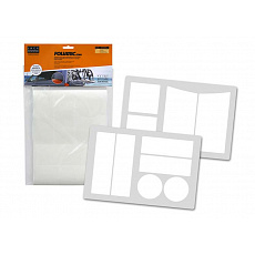 FOLIATEC ochranné fólie kufru pod nosiče kol, 10 ks, čirá