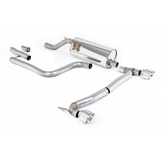 Milltek Sport výfukový systém OPF/GPF Back s rezonátorem pro Ford Fiesta Mk8 1.0T EcoBoost ST-Line 3/5-dvéř. (155ps Hybrid s OPF/GPF) - Maxton kit s dvojitým výstupem 2020-2024, GT-100 leštěné koncovky Milltek Sport výfukový systém OPF/GPF Back s rezonátorem pro Ford Fiesta Mk8 1.0T EcoBoost ST-Line 3/5-dvéř. (155ps Hybrid s OPF/GPF) - Maxton kit s dvojitým výstupem 2020-2024, GT-100 leštěné koncovky