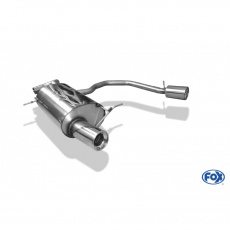 Fox Sportauspuff koncový tlumič výfuku s koncovkou 1x100 Typ 13 na obou stranách pro Chrysler PT-Cruiser s motorem 1.6, 2.0, 2.2 CRD, 2.4 Fox Sportauspuff koncový tlumič výfuku s koncovkou 1x100 Typ 13 na obou stranách pro Chrysler PT-Cruiser s motorem 1.6, 2.0, 2.2 CRD, 2.4