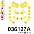 036127A: Strongflex Sada silentbloků zadního zavěšení varianta SPORT