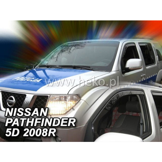 HEKO ofuky oken Nissan Pathfinder R51 5dv (Od 2005) přední